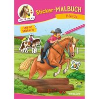 TESSLOFF 978-3-7886-3957-0 Sticker-Malbuch. Pferde von Tessloff