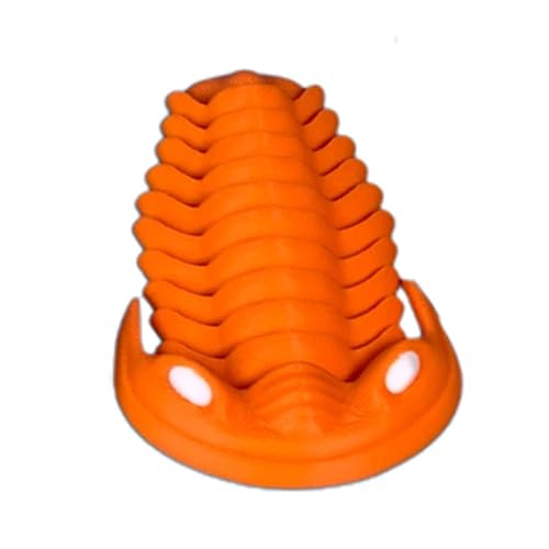 3D-gedruckte Fidget-Tiere, Trilobit-Figur | Tierfigur Trilobit Spielzeug 3D gedruckt,Lebendige, helle Tierfigur, sensorisches Spielzeug, Partyzubehör für Schlafzimmer und Wohnzimmer von Tewzafiya