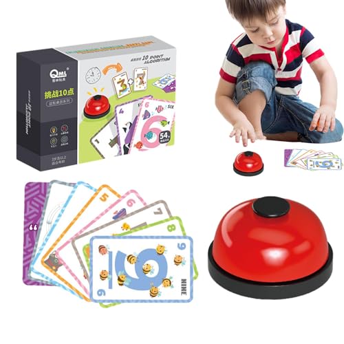 Additions-Lernkarten,Lernkarten Mathe - Tabletop-Lernspielzeug Additions-Mathe-Spiel für Kinder | Lern- und Spielzeugkartenspiel für Kinder, und Mädchen, die Mathematik beherrschen von Tewzafiya