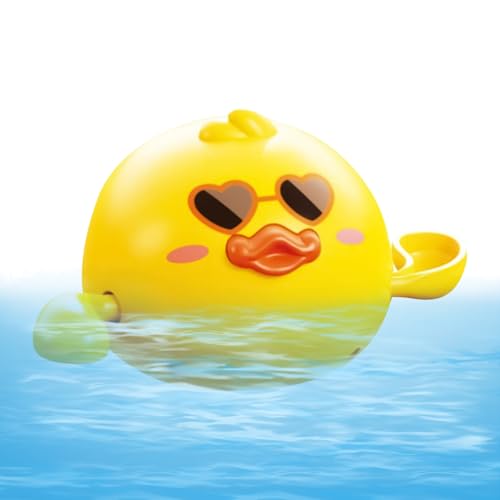 Baby Badespielzeug | Aufziehbare Baby-Badespielzeuge Schwimmende Ente mit Sonnenbrille,Vorschule Lernspiele Kinder Wasserspielzeug Interaktiv Kleinkinder Baby Badespielzeug | Aufziehbare Baby-Badespielzeuge Schwimmende Ente mit Sonnenbrille,Vorschule Lernspiele Kinder Wasserspielzeug Interaktiv Kleinkinder von Tewzafiya