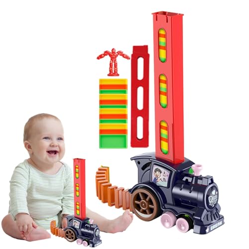 Batteriebetriebenes Eisenbahnspielzeug,Kindereisenbahnspielzeug | Kreatives Spielzeugset mit automatischer elektrischer Eisenbahn und Stapelspiel | Spielzeugeisenbahn-Sets, sensorisches Spielzeug, Zug von Tewzafiya