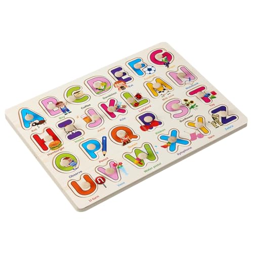 Cartoon-Matching-Spiel, Alphabet-Matching-Puzzle - Alphabet-Puzzles Buchstaben-Sortierplatte - Lernspielzeug zur Kompetenzentwicklung, buntes Alphabet-Match-Spiel zur Buchstabenerkennung von Tewzafiya