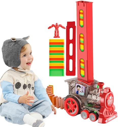 Elektrisches Eisenbahnspielzeugset, Eisenbahnspielzeugset für Kinder - Kreatives Spielzeugset mit automatischer Eisenbahn für Mädchen | Spielzeugeisenbahn-Sets, sensorisches Spielzeug, Zugspielzeug fü von Tewzafiya