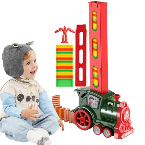 Spielzeugeisenbahn für Kinder, Spielzeugset mit elektrischer Eisenbahn,Kreatives Spielzeugset mit automatischer Eisenbahn für Mädchen - Spielzeugeisenbahn-Sets, sensorisches Spielzeug, Zugspielzeug fü von Tewzafiya