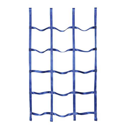 Tewzafiya Kletternetz für Kinder | Tragbares -Frachtnetz,71''x43'' -Netz mit Haken, Treehouse Jungle Gyms Kletterseilnetz, Warrior von Tewzafiya