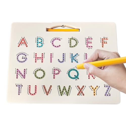 Tewzafiya Magnetisches Alphabet-Board,Beidseitige Alphabetmagneten | Schreiben Puzzle Kleinkinderspielzeug Für Kinder Lernen Kindergarten Vorschule Zuhause Tewzafiya Magnetisches Alphabet-Board,Beidseitige Alphabetmagneten | Schreiben Puzzle Kleinkinderspielzeug Für Kinder Lernen Kindergarten Vorschule Zuhause von Tewzafiya