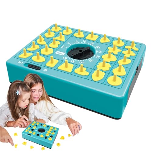 Zeitgesteuertes Matching-Puzzlespiel, zeitgesteuertes Puzzlespiel | Formpassendes Popup-Tablett-Spielzeugset mit Timer - Lernspielzeug für Kinder, formt kognitives, passendes Popup-Tablett von Tewzafiya