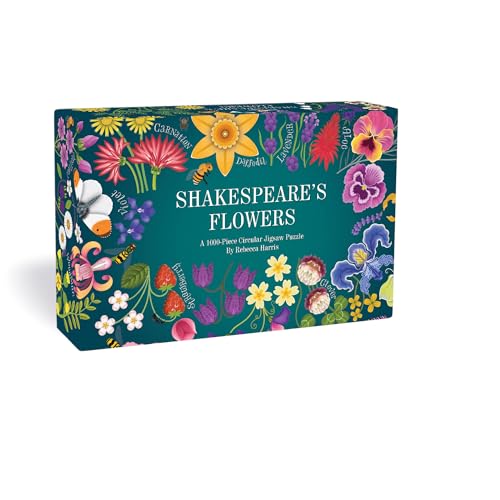 Shakespeare's Flowers: A 1000-Piece Jigsaw Puzzle with a Poetic Host of Flowers, Plants and Animals von Skittledog