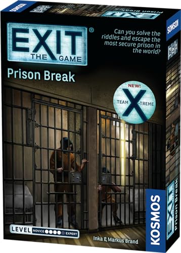 EXIT The Game - Prison Break | Escape Room | Koop-Spiele | 1+ Spieler | Denkspiele | ab 12 Jahren von Thames & Kosmos