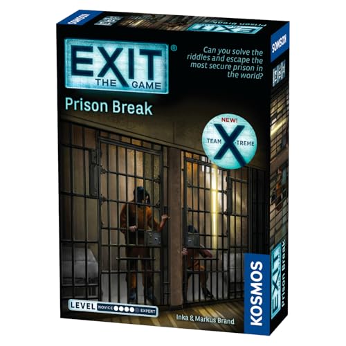 EXIT The Game - Prison Break | Escape Room | Koop-Spiele | 1+ Spieler | Denkspiele | ab 12 Jahren von Thames & Kosmos