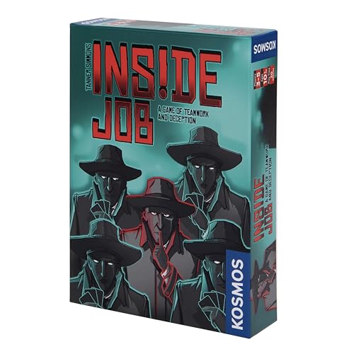 Inside Job | Social Deduction Game | Kartenspiel | Familienspiele | Kosmos | 2-5 Spieler | Spionage-Spiele | Schnell von Thames & Kosmos