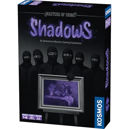 Masters of Crime: Shadows Murder Mystery-Spiel, Kunstüberfall, Koop-Spiel, ab 1 Spieler, ab 16 Jahren von Thames & Kosmos