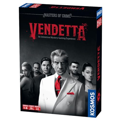 Masters of Crime: Vendetta | Mystery-Spiel | Mafia | Kooperatives Spiel | 1 Spieler und mehr | ab 16 Jahren von Thames & Kosmos