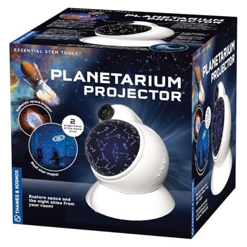 Thames & Kosmos Planetarium-Projektor, Wissenschafts-Kit für Kinder, Lernressourcen für Astronomie, STEM-Spielzeug für wissenschaftliche Experimente, 3 Sprachen, ab 8 Jahren von Thames & Kosmos