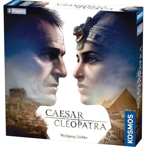 Thames & Kosmos Caesar & Cleopatra Taktisches Zwei-Spieler-Spiel | Historisches Alter ab 10 Jahren | 40 Minuten von Thames & Kosmos