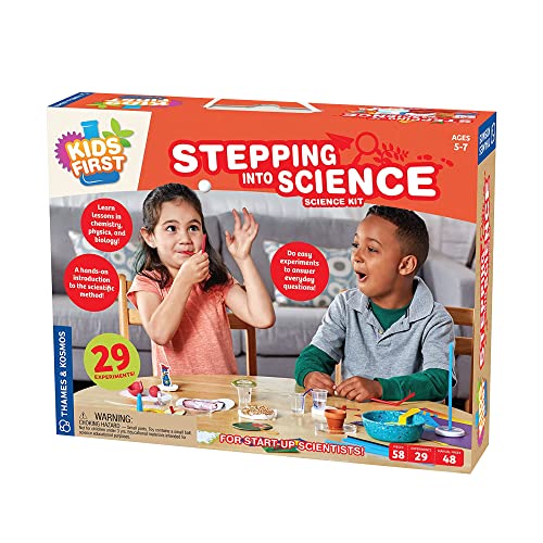 Thames & Kosmos - Kids First - Stepping into Science - Educational Science Kit - Chemistry, Physics and Biology - Fun for Kids, Ages 5-7 - 567001 von Thames & Kosmos