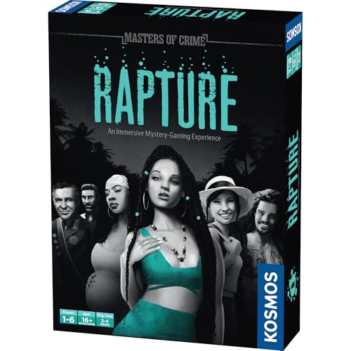 Thames & Kosmos Masters of Crime: Rapture Mystery-Spiel, Pop-Star, Who-Dun-it, Koop-Spiel, ab 1 Spieler, ab 16 Jahren von Thames & Kosmos