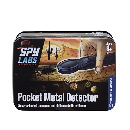 Thames & Kosmos Spy Labs Inc: Taschen-Metalldetektor erkennt metallische Beweisstücke | Wesentliche Werkzeuge und Tricks des Handels von den Detective Gear Experten für Junge Ermittler Thames & Kosmos Spy Labs Inc: Taschen-Metalldetektor erkennt metallische Beweisstücke | Wesentliche Werkzeuge und Tricks des Handels von den Detective Gear Experten für Junge Ermittler von Thames & Kosmos