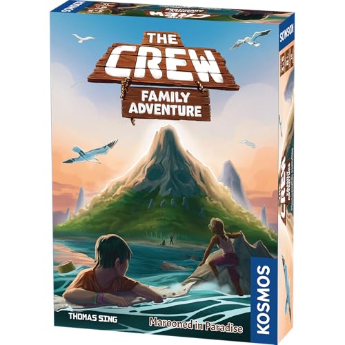 Thames & Kosmos The Crew: Family Adventure - Marooned in Paradise: The Crew - Familienabenteuer kooperatives Kartenspiel, Familienspielabend, ab 8 Jahren, 2-5 Spieler, 15 Minuten Spielzeit Thames & Kosmos The Crew: Family Adventure - Marooned in Paradise: The Crew - Familienabenteuer kooperatives Kartenspiel, Familienspielabend, ab 8 Jahren, 2-5 Spieler, 15 Minuten Spielzeit von Thames & Kosmos