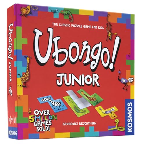 Thames & Kosmos - Ubongo! Junior - Level: Beginner - Unique Puzzle Game - 1-4 Players - Puzzle Solving Strategy Board Games for Adults & Kids, Ages 5+, 697396 Thames & Kosmos - Ubongo! Junior - Level: Beginner - Unique Puzzle Game - 1-4 Players - Puzzle Solving Strategy Board Games for Adults & Kids, Ages 5+, 697396 von Thames & Kosmos