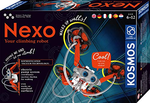 Thames & Kosmos Walls Thames and Kosmos 1618132 Nexo: Der kletternde Schwerkraft-trotzende Roboter, beobachten Sie ihn senkrecht nach oben, glatte Oberflächen, 5 verschiedene Modelle zum Bauen, Alter 6-12 Thames & Kosmos Walls Thames and Kosmos 1618132 Nexo: Der kletternde Schwerkraft-trotzende Roboter, beobachten Sie ihn senkrecht nach oben, glatte Oberflächen, 5 verschiedene Modelle zum Bauen, Alter 6-12 von Thames & Kosmos