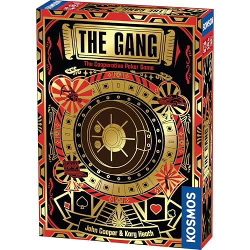 The Gang | Co-Operative Poker | Familienspiel | Spieleabend | Strategiespiel | Ab 10 Jahren von Thames & Kosmos