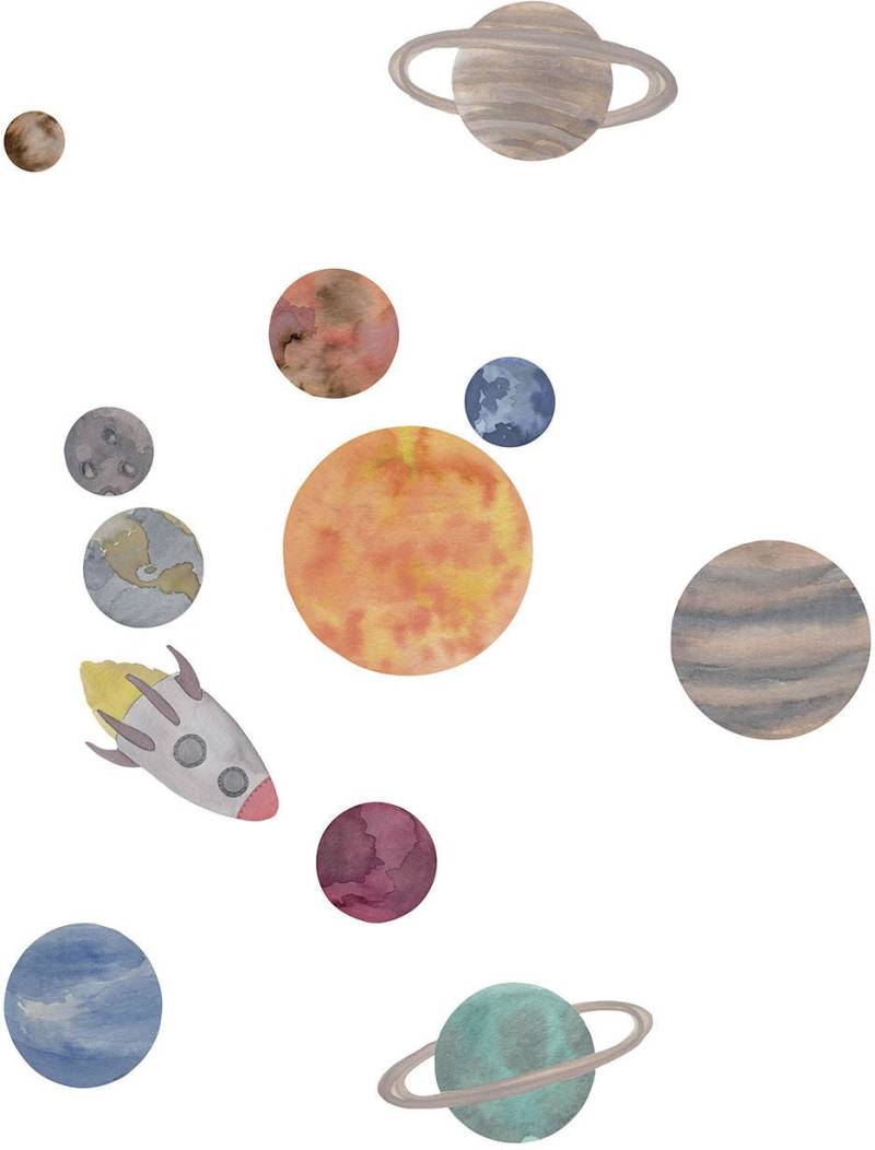 That's Mine Wandaufkleber Solar System von That's Mine