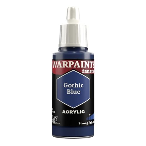 The Army Painter Blue Warpaints Fanatic Acrylfarben, 18 ml, Gothic-Blau von The Army Painter