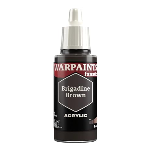 The Army Painter Browns & Neutrals Warpaints Fanatic Acrylfarben, 18 ml (Brigandine Brown) von The Army Painter