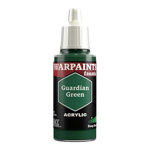 The Army Painter Greens Warpaints Fanatic Acrylfarben, 18 ml (Guardian Green) von The Army Painter