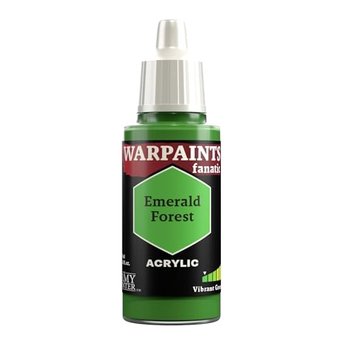 The Army Painter Greens Warpaints Fanatic Acrylfarben, 18 ml (Smaragdwald) von The Army Painter