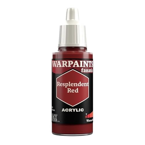 The Army Painter Reds Warpaints Fanatic Acrylfarben, 18 ml (leuchtendes Rot) von The Army Painter