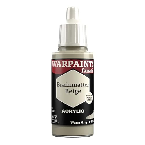 The Army Painter Warpaint Fanatics Brainmatter Beige Acrylics Miniature Hobby Painting for Miniature Figures Quality Paint for Miniature Wargaming von The Army Painter