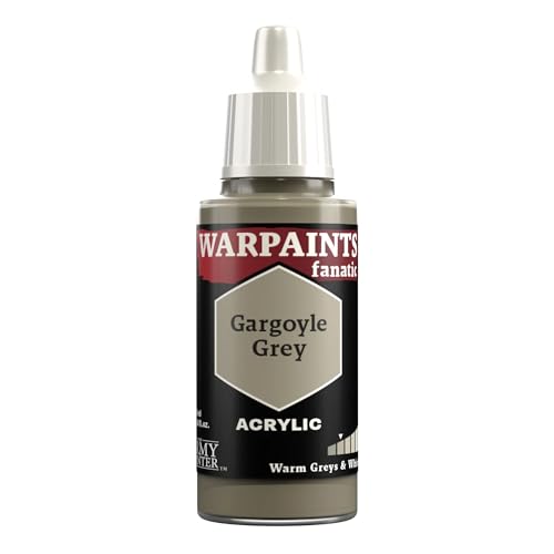 The Army Painter Warpaint Fanatics Gargoyle Grey Acrylics Miniature Hobby Painting for Miniature Figures Quality Paint for Miniature Wargaming von The Army Painter