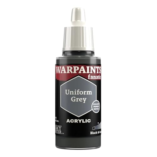 The Army Painter Warpaint Fanatics Uniform Grey Acrylics Miniature Hobby Painting for Miniature Figures Quality Paint for Miniature Wargaming von The Army Painter