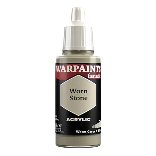 The Army Painter Warpaint Fanatics Worn Stone Acrylics Miniature Hobby Painting for Miniature Figures Quality Paint for Miniature Wargaming von The Army Painter