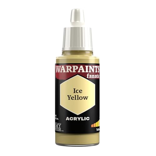 The Army Painter Yellows & Oranges Warpaints Fanatic Acrylfarben, 18 ml, Eisgelb von The Army Painter