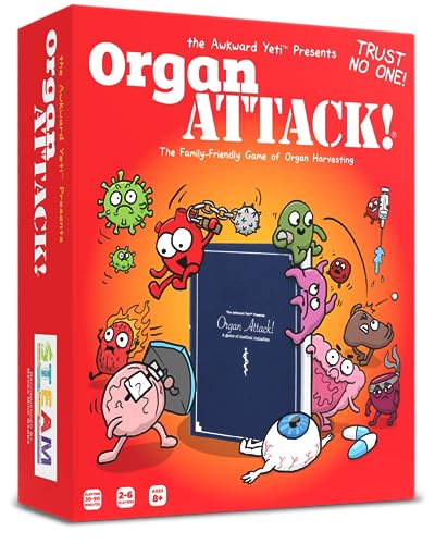 The Awkward Yeti Organ Attack Organattack-Spiel von The Awkward Yeti