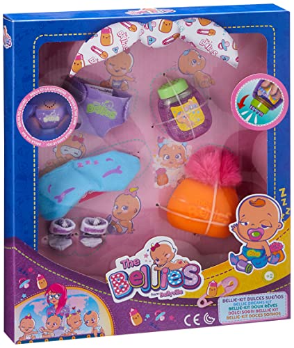 The Bellies - Sweet Dreams Kit, Zubehör, empfohlen für Kinder ab 3 Jahren (Famosa 700015141) schlafen von The Bellies From Bellyville