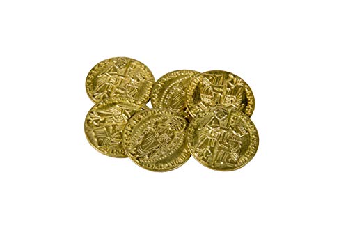 The Broken Token Prop Coins - 35 mm Gold Renaissance Themed Gaming Replica Coins Pack of 6, Historical Prop and Novelty Coins The Broken Token Prop Coins - 35 mm Gold Renaissance Themed Gaming Replica Coins Pack of 6, Historical Prop and Novelty Coins von The Broken Token