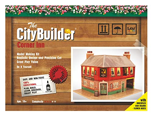 O Gauge 7 mm Maßstab 1:48 Modelleisenbahnbau Karton Ecke INN Kit CityBuilder O Gauge 7 mm Maßstab 1:48 Modelleisenbahnbau Karton Ecke INN Kit CityBuilder von The CityBuilder