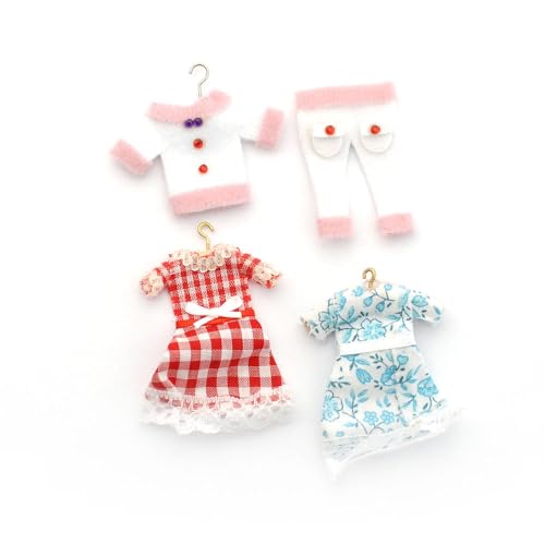 The Dolls House Emporium Mädchenbekleidung, 4-teilig The Dolls House Emporium Mädchenbekleidung, 4-teilig von The Dolls House Emporium