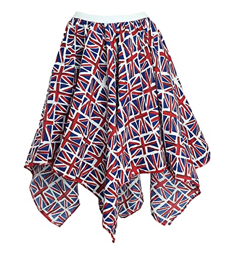 Great Britian Supporters GB Union Jack Union Flag Queen Jubille Fancy Dress Handkechief Rock [L-XL] von The Dragons Den