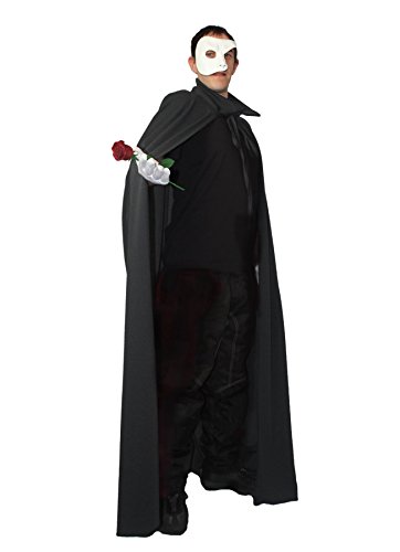 The Dragons Den Fancy Dress Deluxe Phantom der Oper Kostüm für Erwachsene, Halloween-Kostüm von The Dragons Den