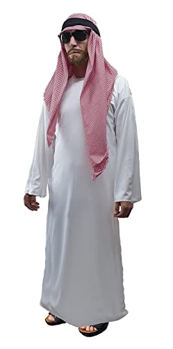 The Dragons Den Kostüm für Erwachsene, Saudi-Arabischer Prinz, königliche Familie, Kostüm [L/XL] von The Dragons Den