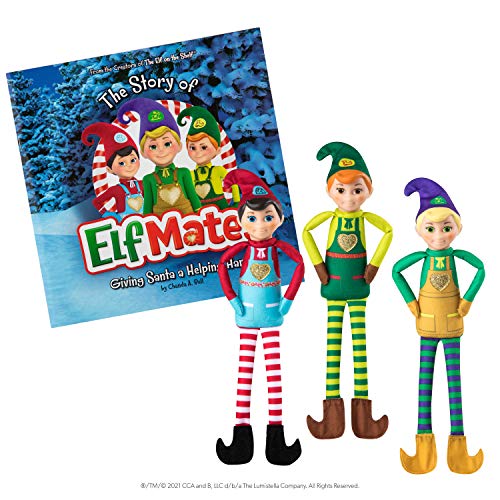 Elf on The Shelf Elf Mates | Christmas Elf | Elf on The Shelf Accessories, Elf on The Shelf Props (Special Edition with Book) von The Elf on the Shelf