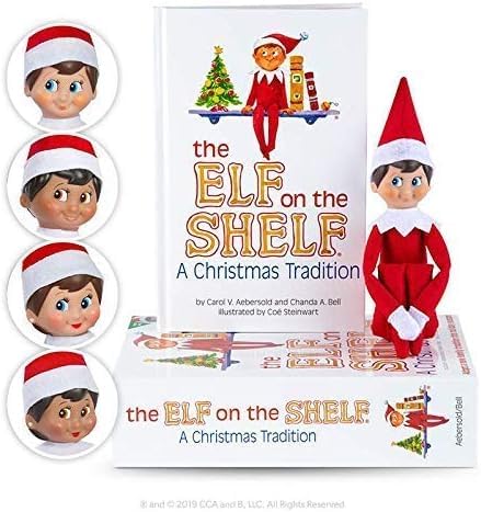 Elf on The Shelf: A Christmas Tradition | Light Skinned Blue Eyed Boy Scout Elf | Includes Keepsake Box and Children's Book | Register Your Elf to Download an Adoption Certificate + Santa Letter von The Elf on the Shelf