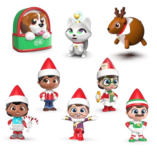 Enchanting Elf on The Shelf and Elf Pets Merry Minis Series 4-8 Collectible Figures, Accessories and Props in Surprise Blind Bags for Kids - Ideales Spielzeug für Jungen & Mädchen von The Elf on the Shelf