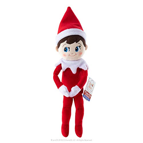 The Elf on The Shelf® Plushee Pals® Snuggler | Junge mit Blauen Augen | 34 cm Scout Elf Kuschelpuppe | Weiches Plüschtier für Kinder und Erwachsene von The Elf on the Shelf