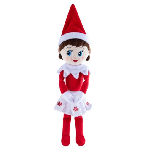 The Elf on The Shelf® Plushee Pals® Snuggler | Mädchen mit Blauen Augen | 34 cm Scout Elf Kuschelpuppe | Weiches Plüschtier für Kinder und Erwachsene von The Elf on the Shelf